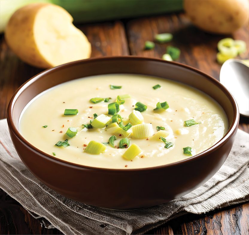 Loaded Protein Potato Soup