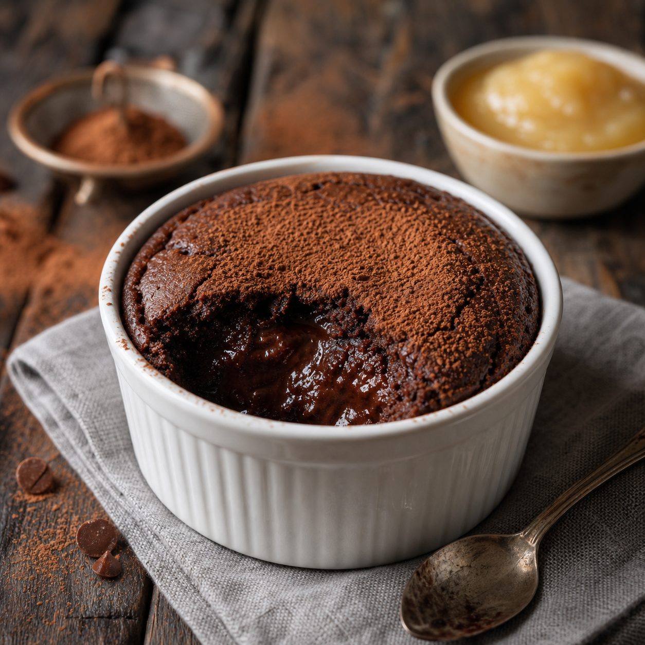One-Minute Chocolate Brownie